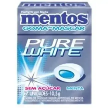Mentos Menta Pure White Caixa
