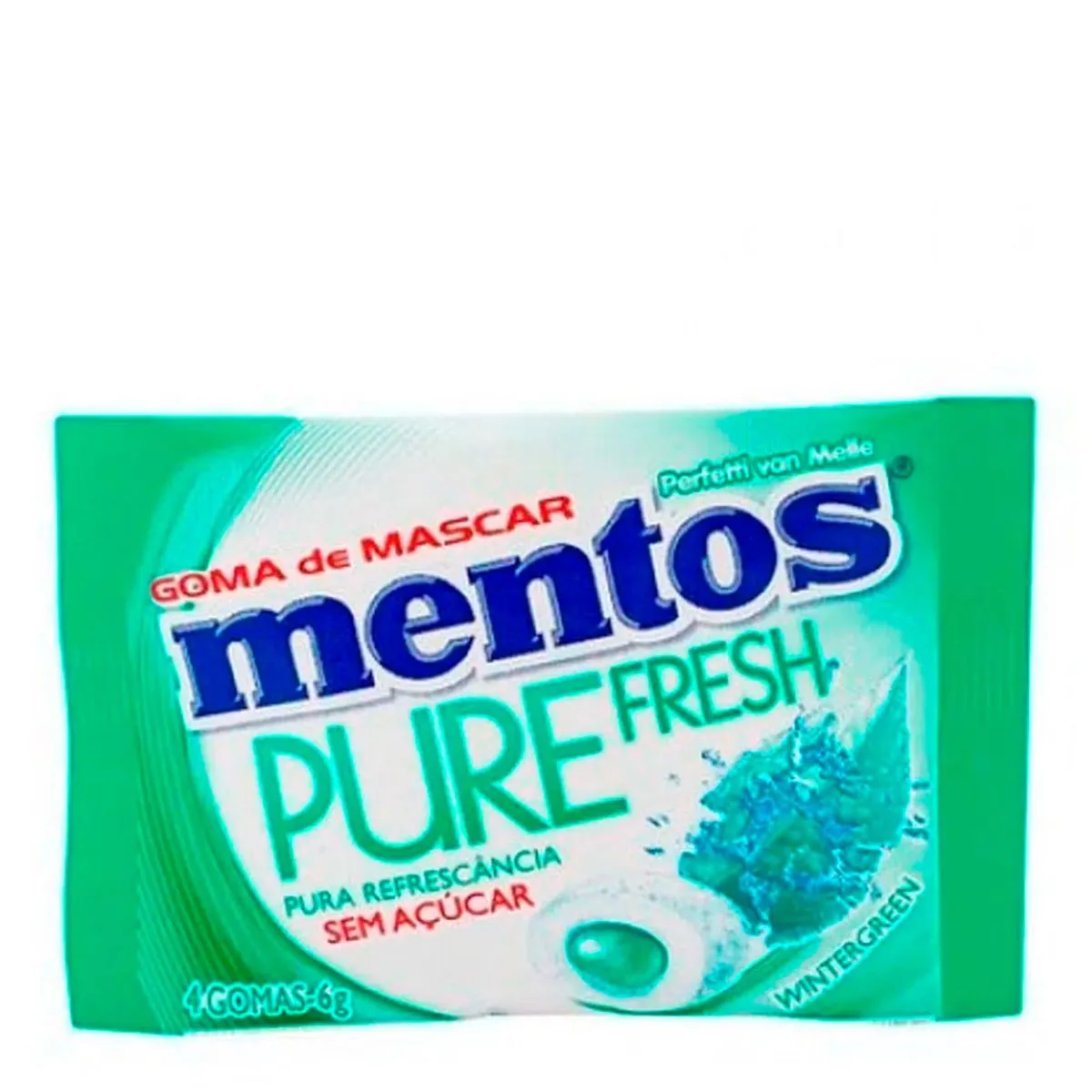 Bala Mentos Pure Fresh 6g Sc Wintergreen