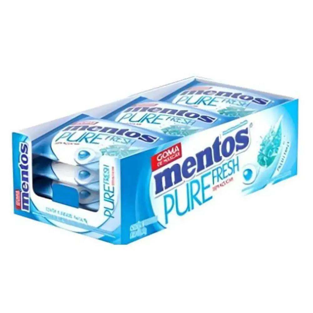 Chicle Mentos Pure Fresh Mint 15unidade