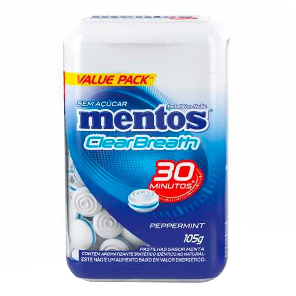 MENTOS CLEAR BR 150G
