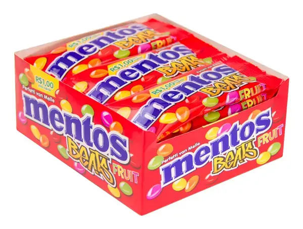 Bala Mentos Sache 20g / Und / Sortidos