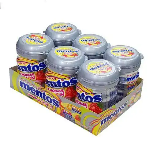 Chicle Mentos Fusion Gf Dsp 6x56g 12039