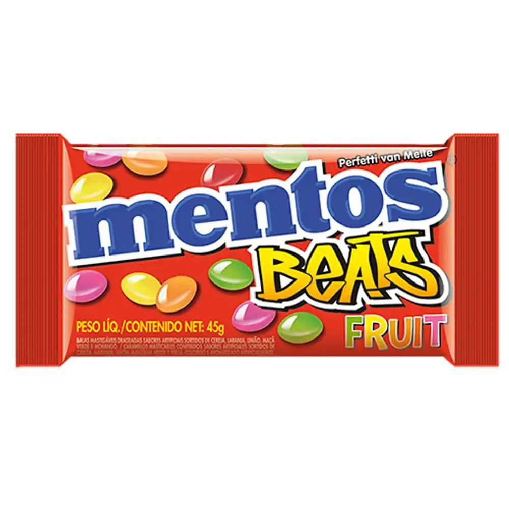 Past Mentos Beats Fruit Dsp 15x45g 11874