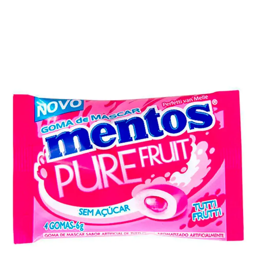 Mentos Pure 6g Sache Tutti Frutti