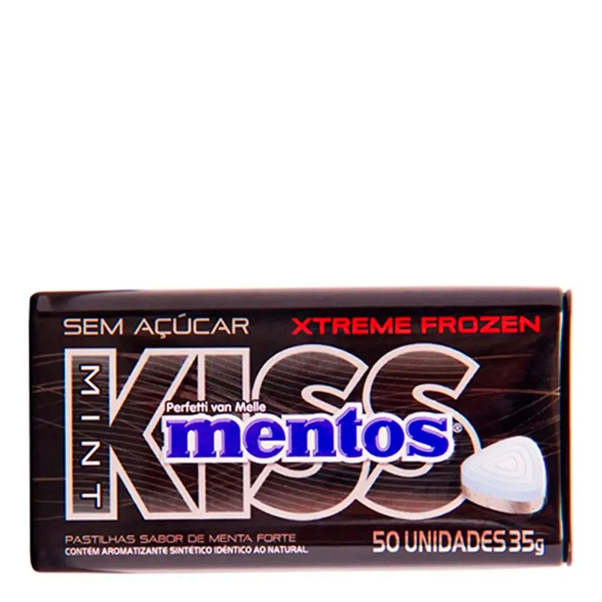 Balas Sabor de Mentos Forte Kiss MENTOS 50 Unidades 35g