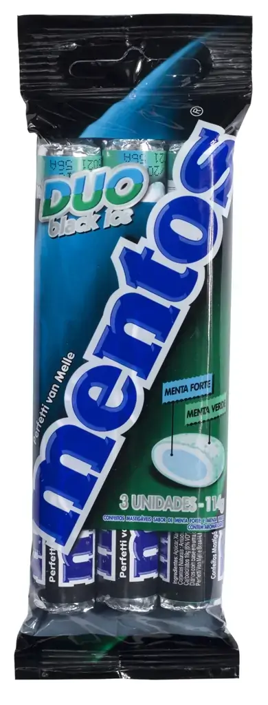 Drops Mentos 114gr Black Ice