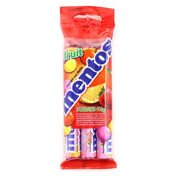 Bala Mentos Tutti Fruit