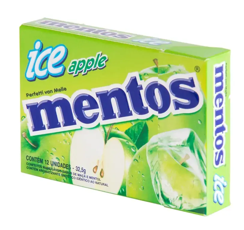 Goma Masc.mentos Slim Box Ice Aple