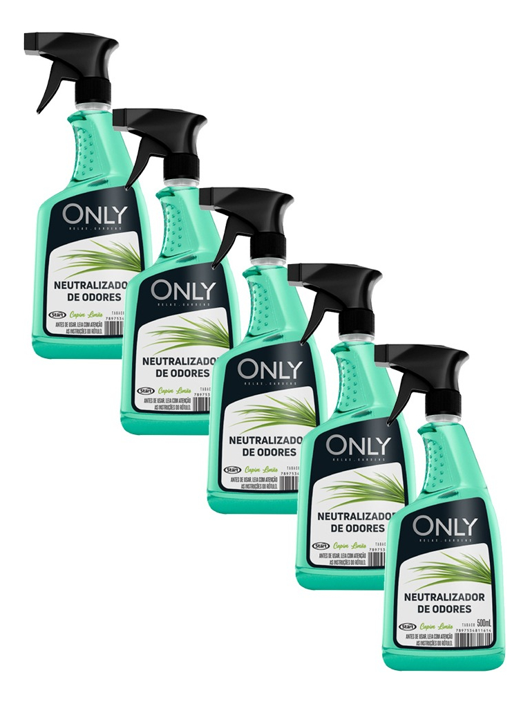 Neutralizador De Ambientes Only Anti Tabaco Kit 5
