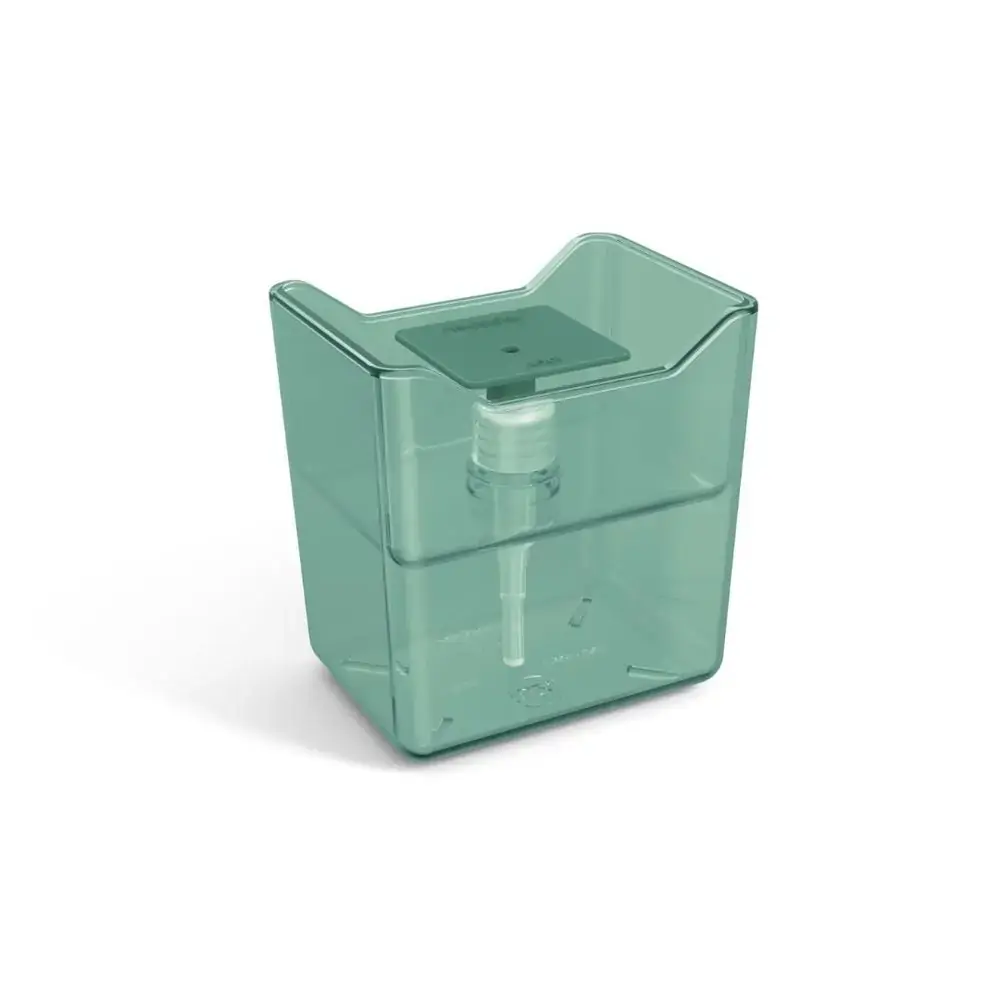 Dispenser Premium Verde Agua Translucido De Plastico