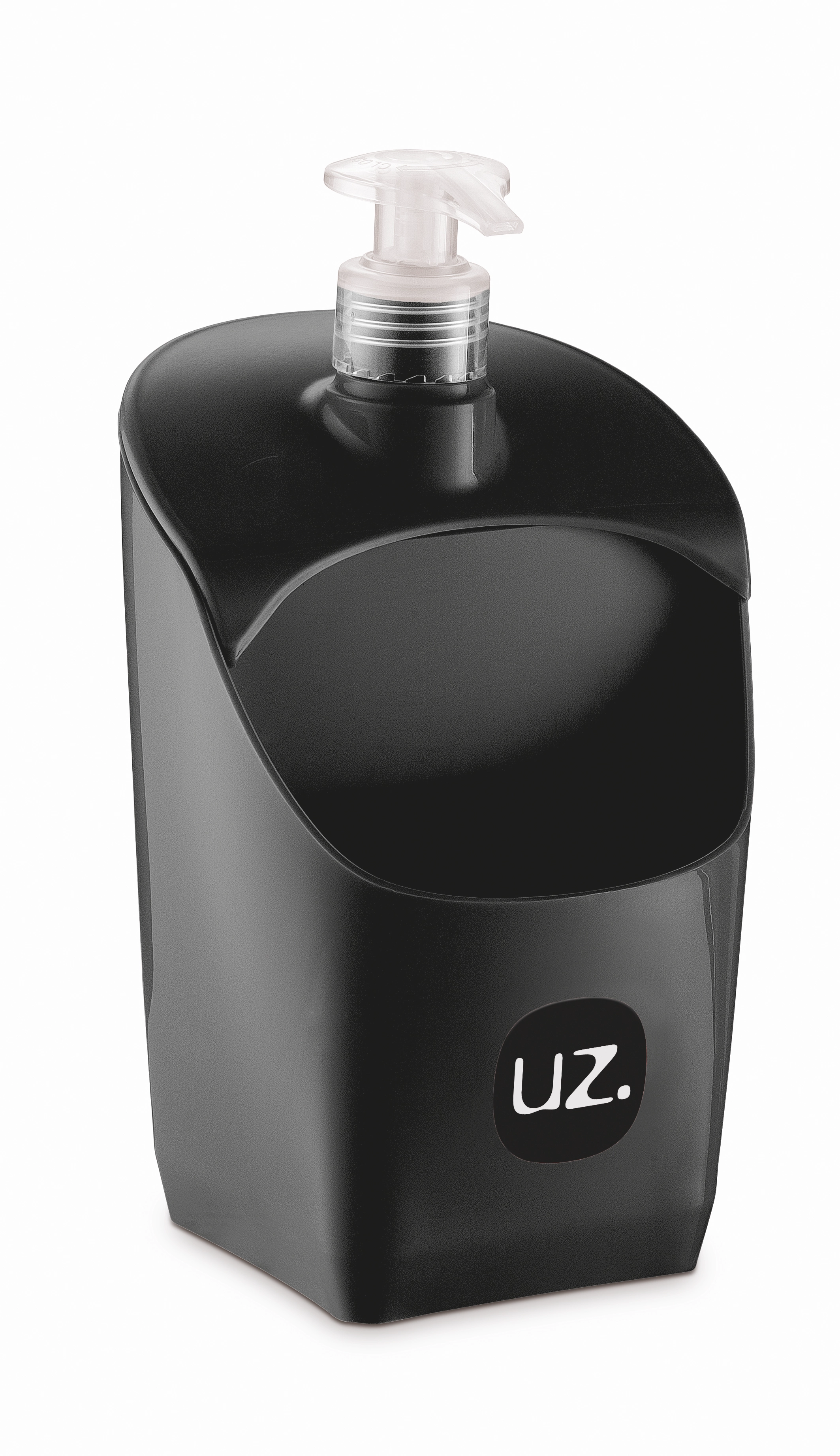 Dispenser Preto Solido De Plastico