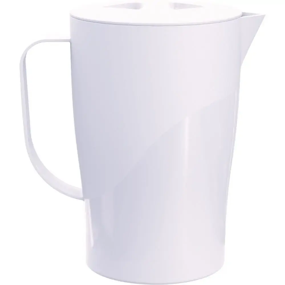 Jarras 2l Branco Solido De Plastico