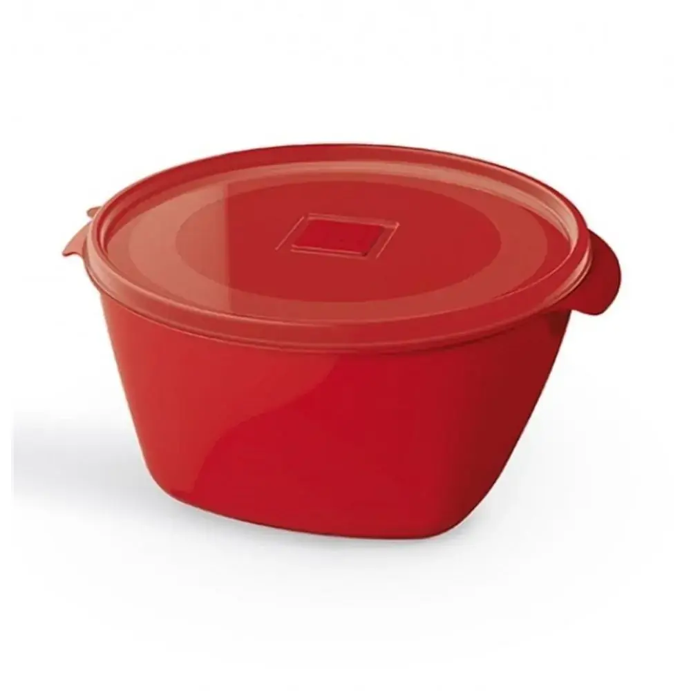 Pote Plast Red Alto Vermelho 2l