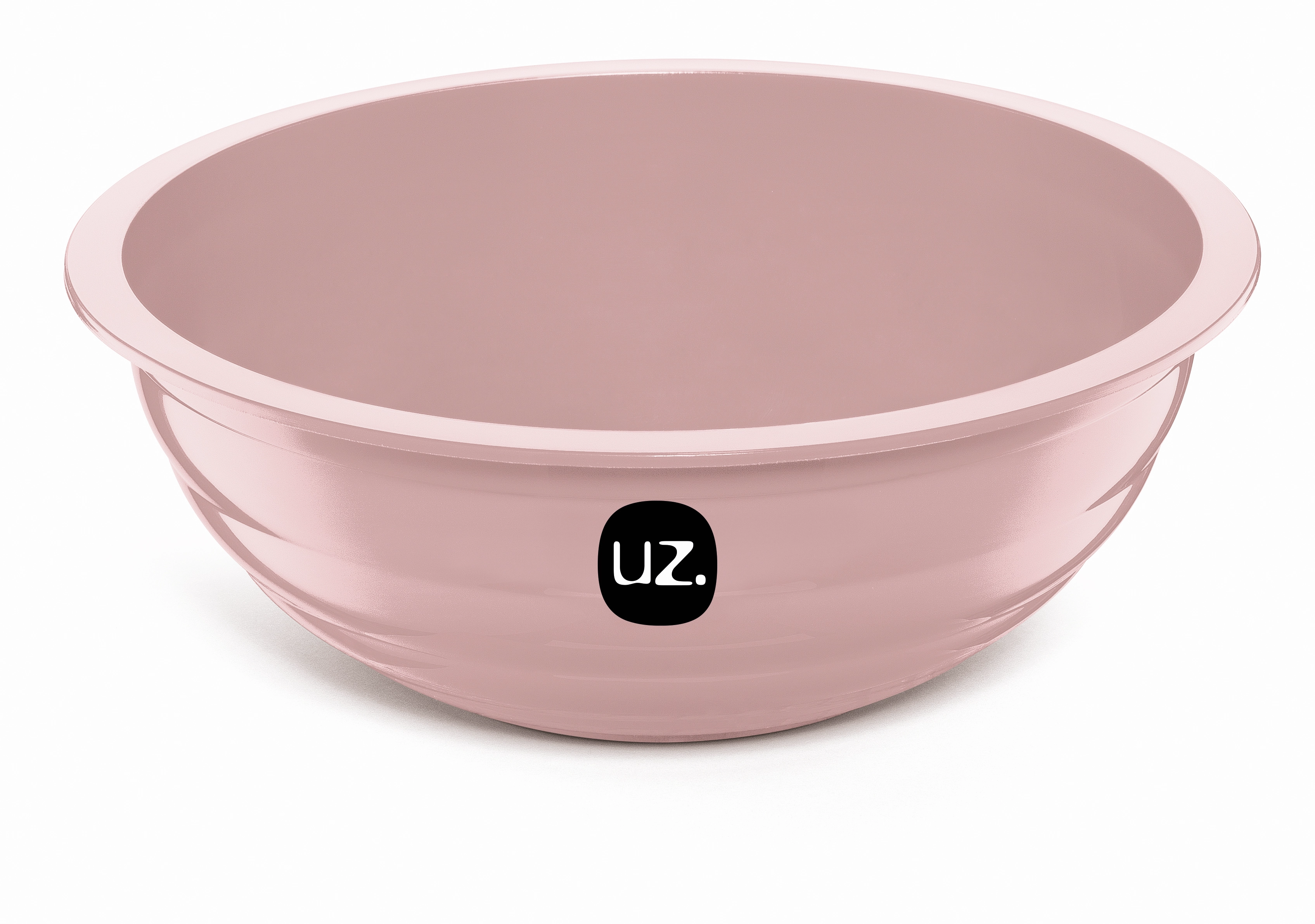 Saladeira Plastico Uz Gomada Rosa 4l