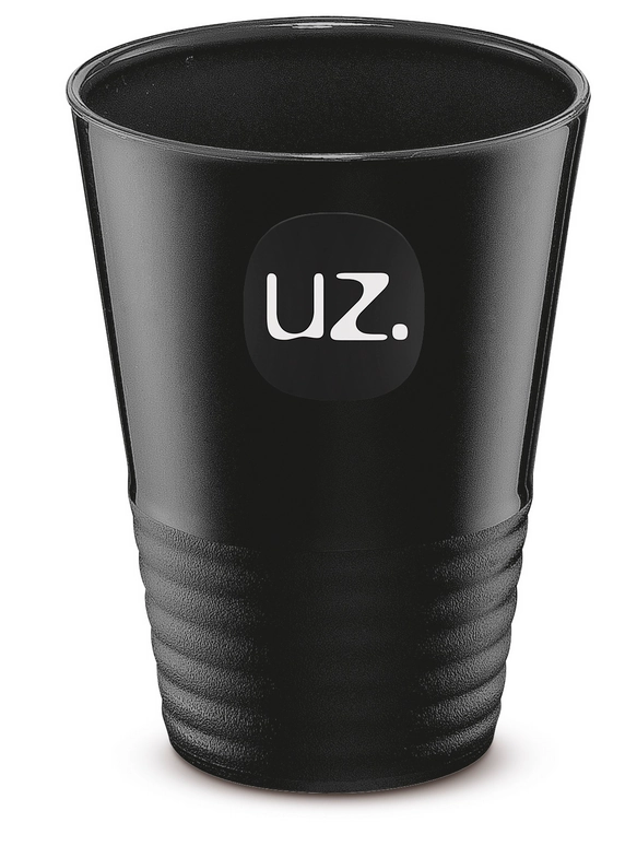 Copo Gomados 300/ml Plus Preto Uz
