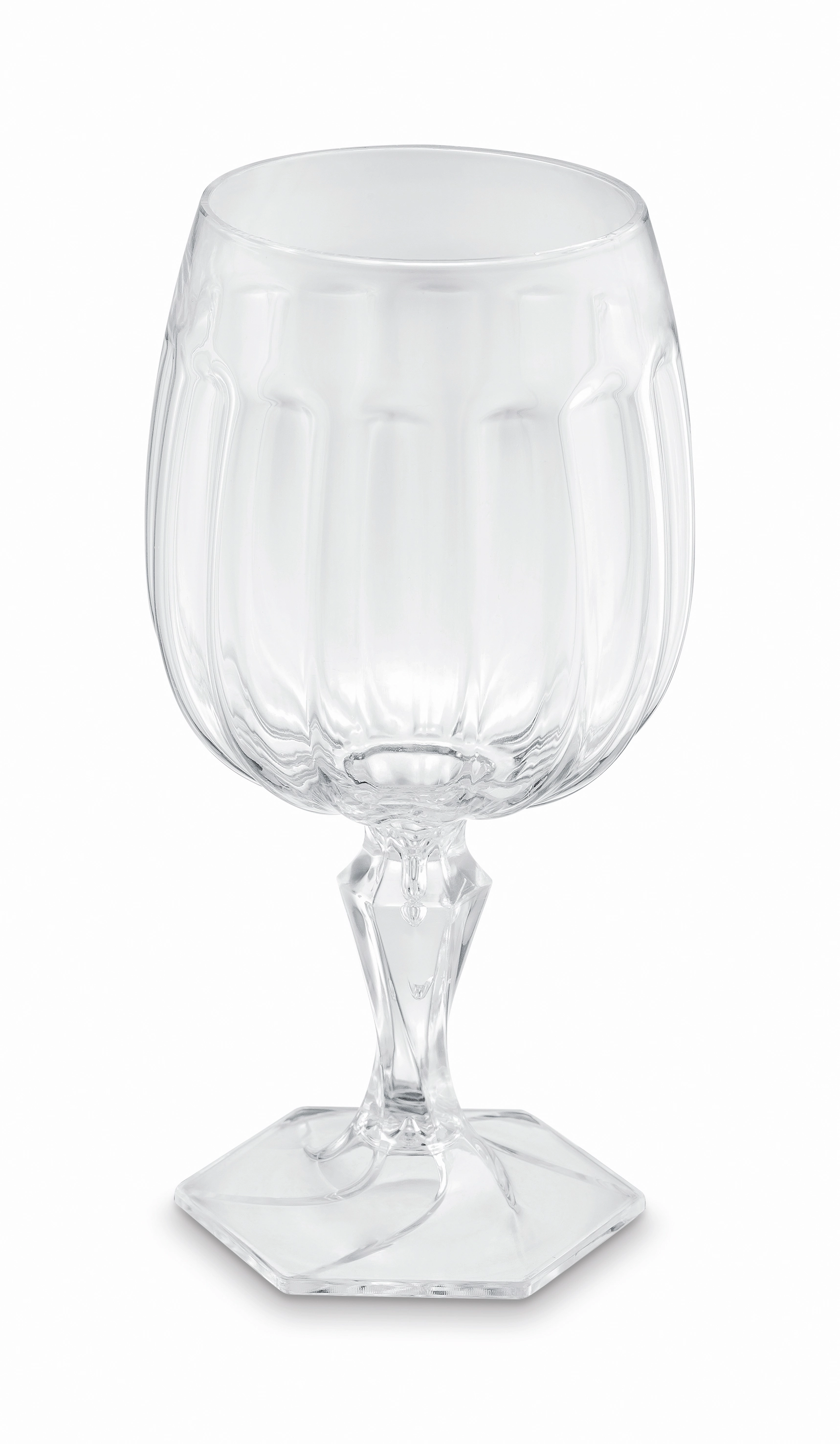 Taça Para Água Tomar Suco 350ml Poliestireno UZ Samba Transparente