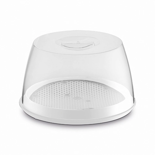 Uz189 Br / 6 Queijeiras Branco Solido De Plastico
