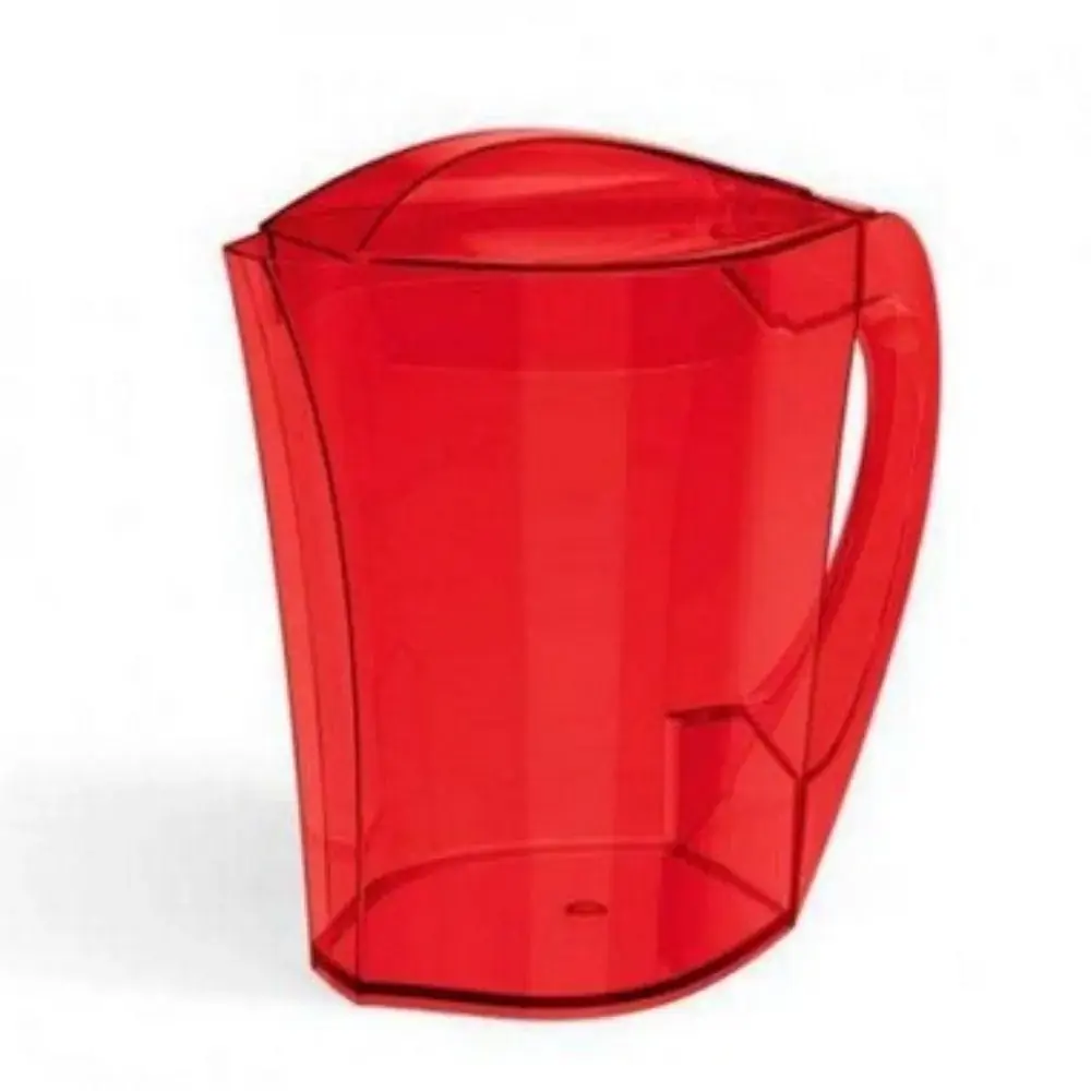 Jarra Gold 3 Litros Ps Vermelho Translucido De Plasti