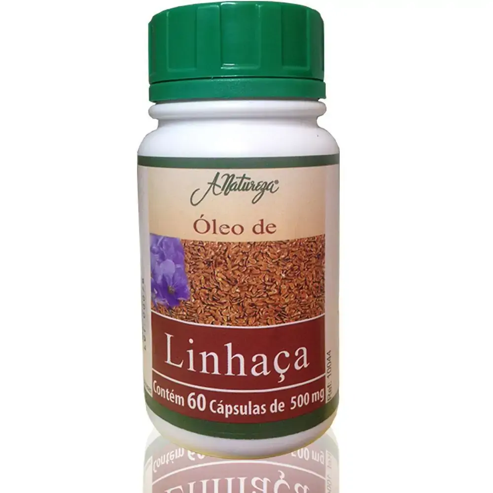 Oleo De Linhaça 500mg 50caps