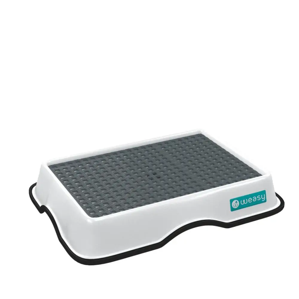 Banheiro Inteligente Com Bandeja Para Cachorro Mini Branco Bcjs Weasy