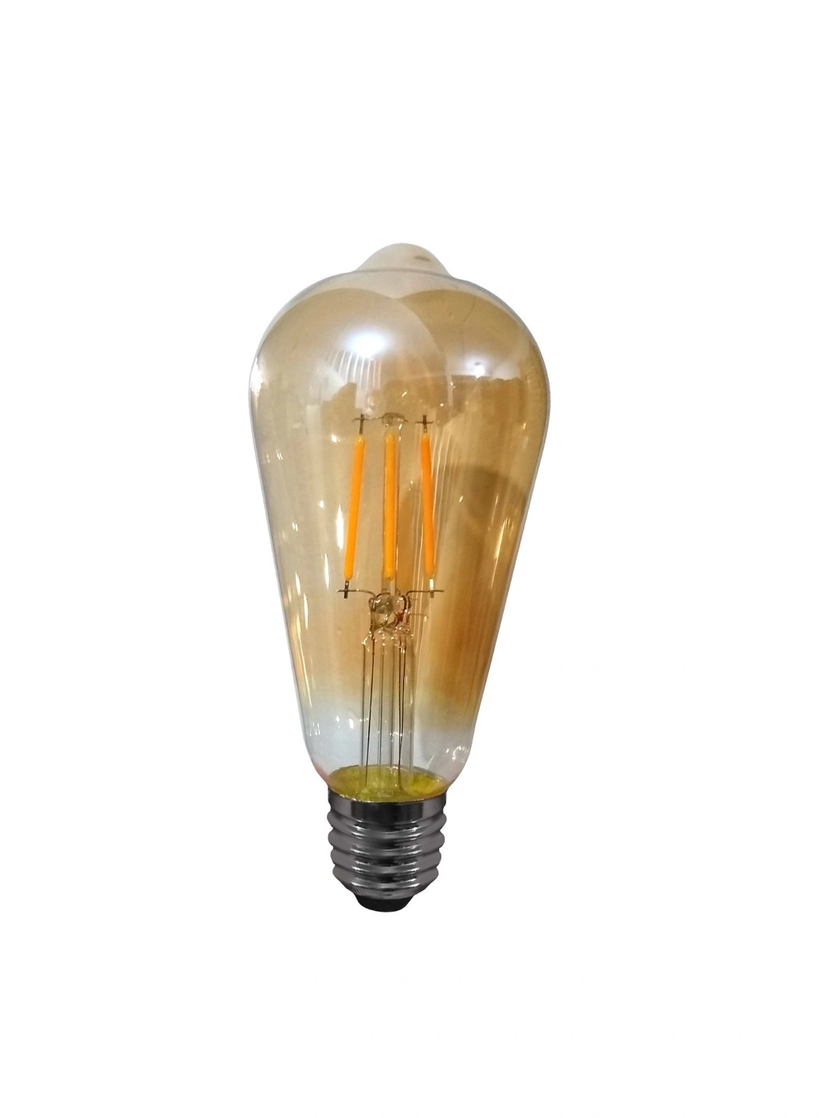 Lâmpada Filamento Led St64 E27 4w Bivolt Branco Quente
