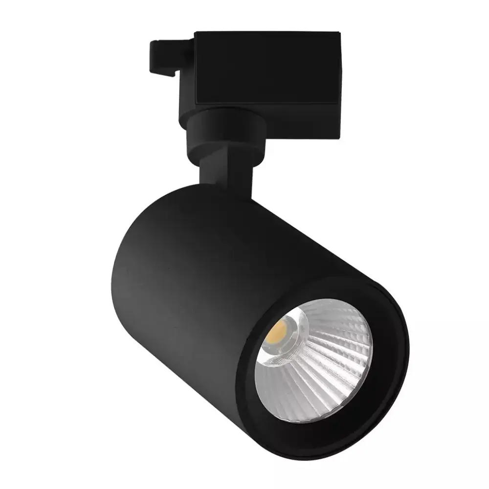 Spot Preto Led 7w 3000k Para Trilho Eletrificado