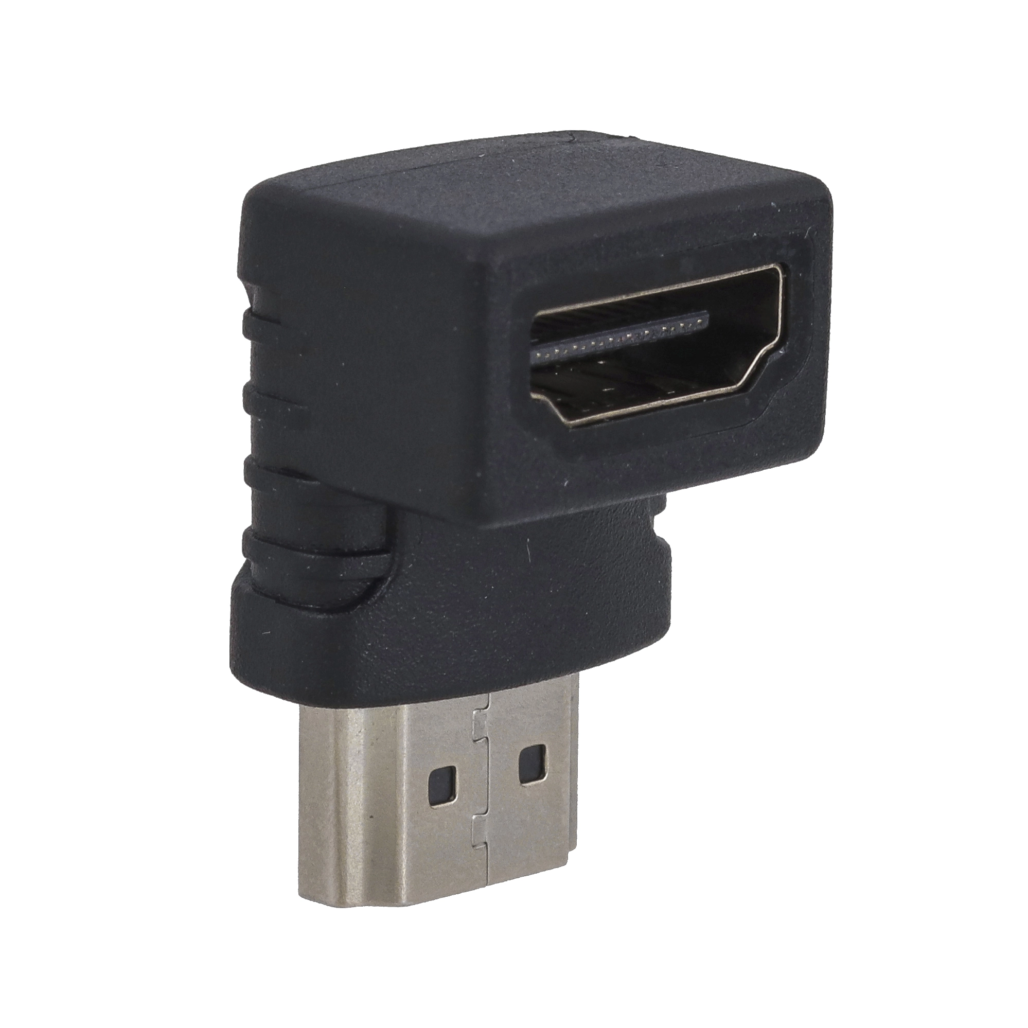 Adaptador Cabo HDMI Macho 90° Preto Tblack