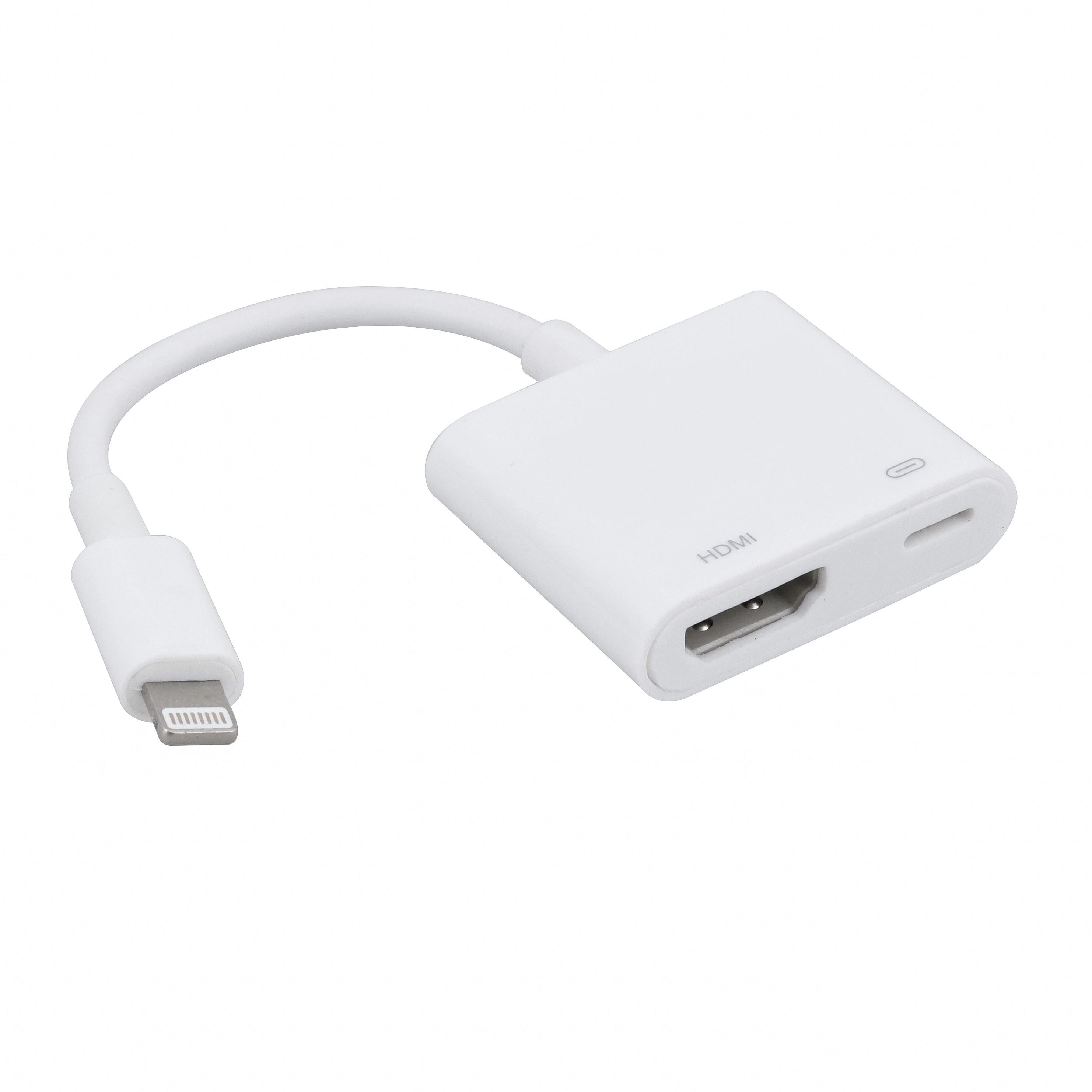 Adaptador de Cabo Lightning x HDMI Fêmea Branco Tblack
