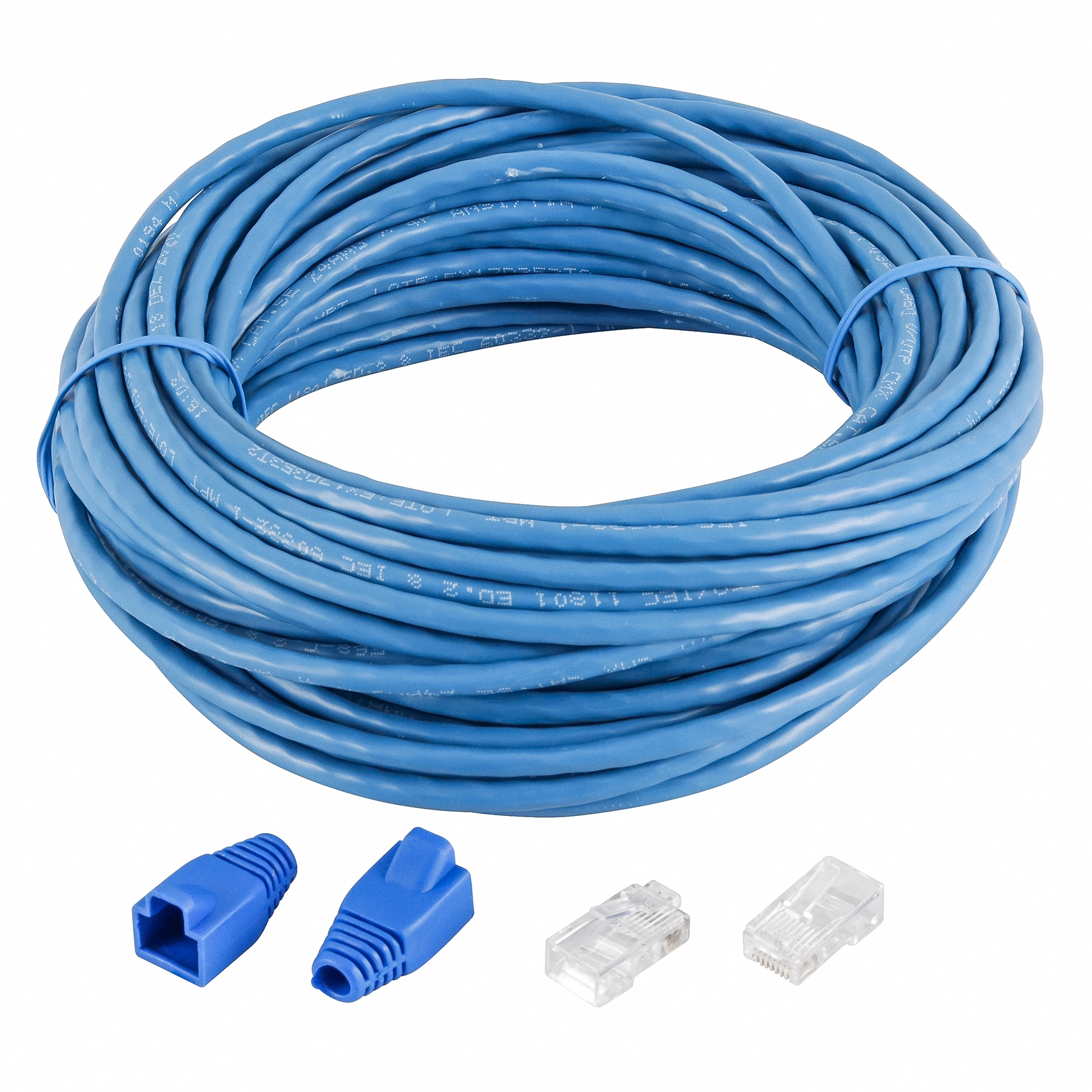 Kit Cabo de Rede CAT.5E 15 metros Azul