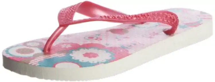 Sand.havaianas Kd.flor.bco/rs.31/32