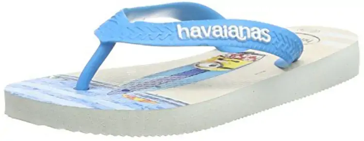 Sandalia Havaianas Kids Minions Bco
