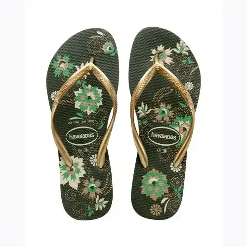 Sand.havaianas Slim Organic Verde Oliva 35/36