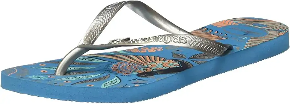 Sand.havaianas Slim Royal Turquesa 33/34