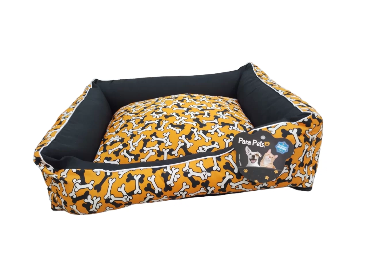 Cama Lavável Zíper Estampas Sortidas Tamanho G 70x60cm Comfort Dog