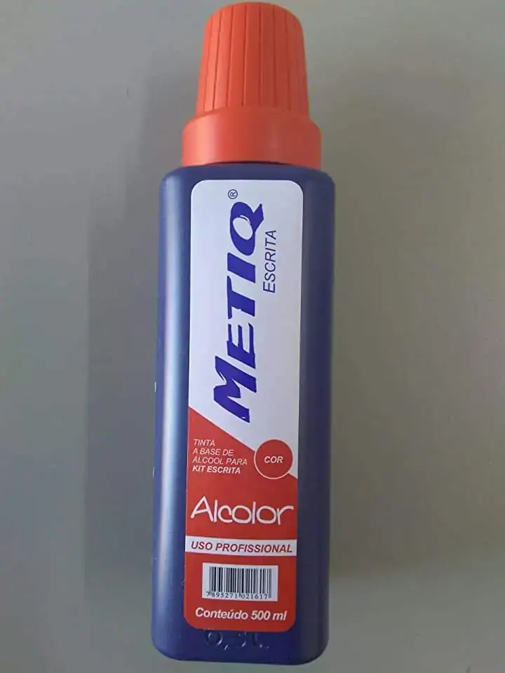 Tinta Metiq P/cartaz Vermelha