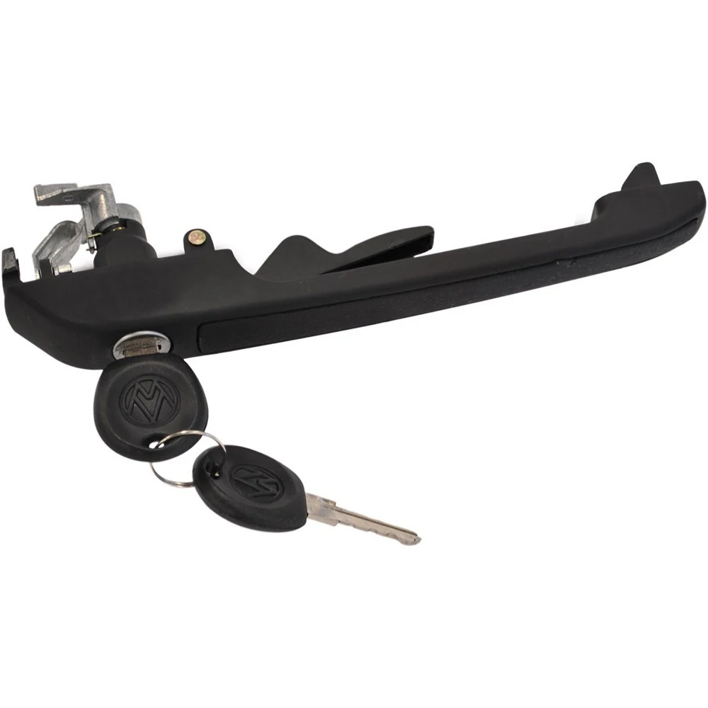 Maçaneta Externa da Porta Dianteira Lado Direito com Friso Preto com Chave - UNIVERSAL AUTOMOTIVE 20486