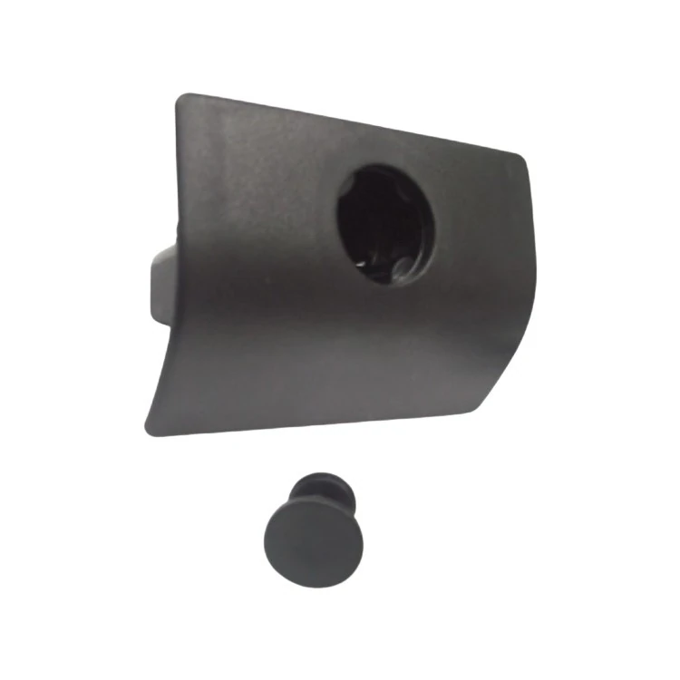 Fecho do Porta Luvas VOLKSWAGEN POLO com Furo Cilindro Preto - UNIVERSAL AUTOMOTIVE 21459