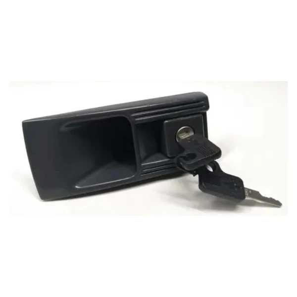 Maçaneta Externa da Porta Dianteira CHEVROLET - GM CARAVAN/OPALA Lado Direito Cinza com Chave - UNIVERSAL AUTOMOTIVE 40288