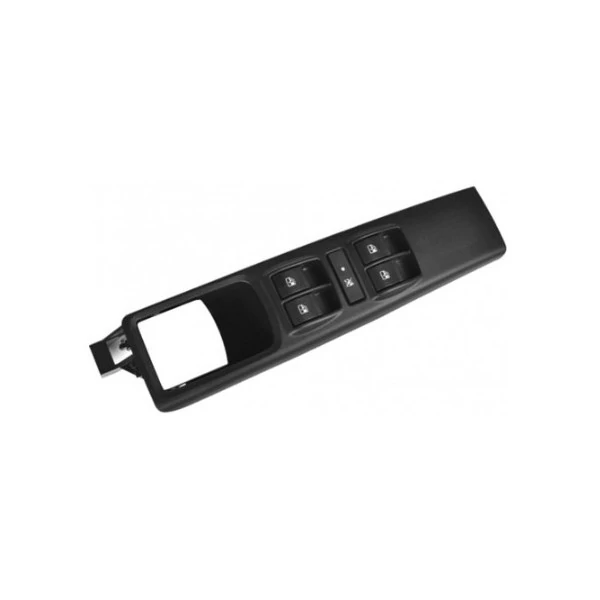 Botão do Vidro Elétrico Dianteiro FIAT IDEA Lado Esquerdo Quadruplo sem Regulagem de Retrovisor - UNIVERSAL AUTOMOTIVE 90729
