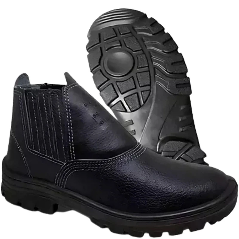 Botina Segurança Elástica Mono Bico Pvc 002 Crival Epi Ca 31701 34 Preto