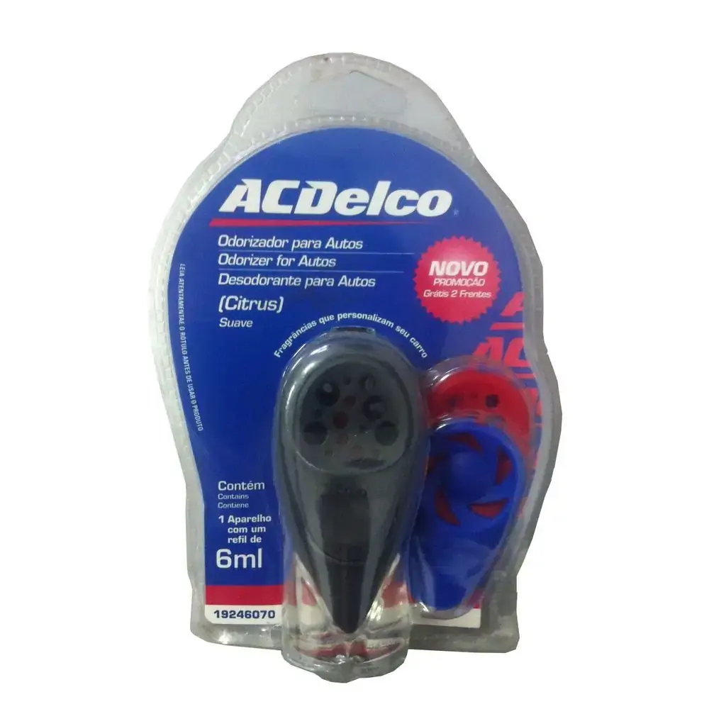 Ac Delco Odorizador De Painel Citrus 6ml