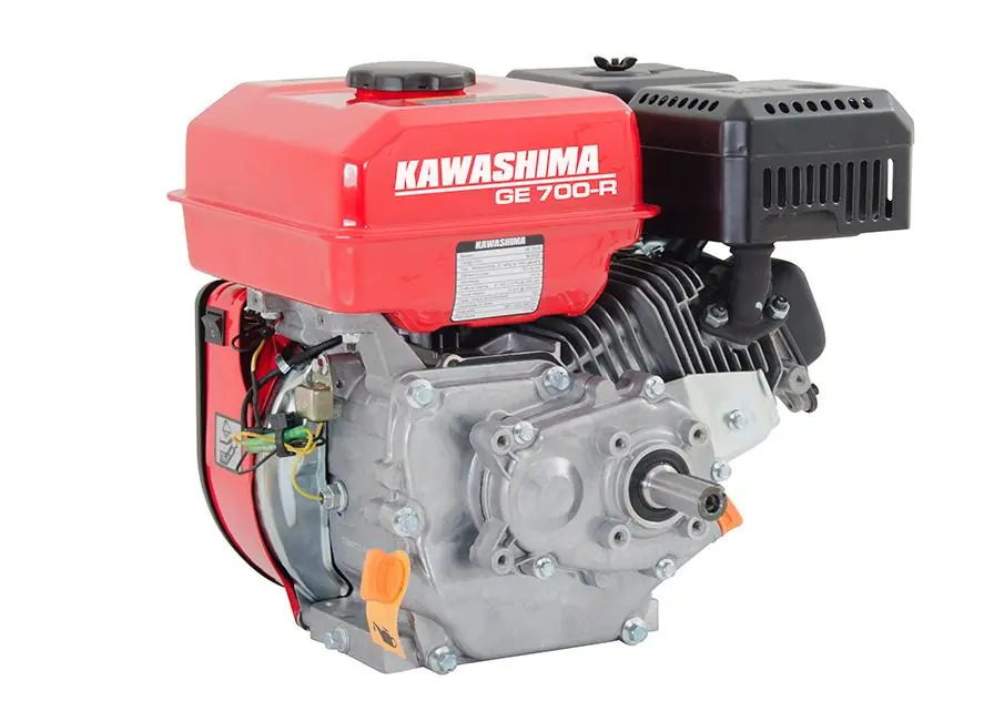 Motor Estacionário À Gasolina Kawashima Ge700-r 212cc 7hp Com Reduzida