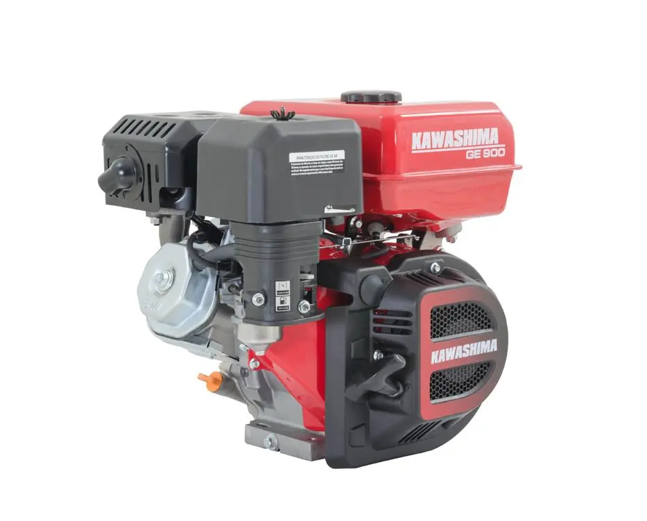 Motor Estacionário À Gasolina Kawashima Ge900 9hp Std