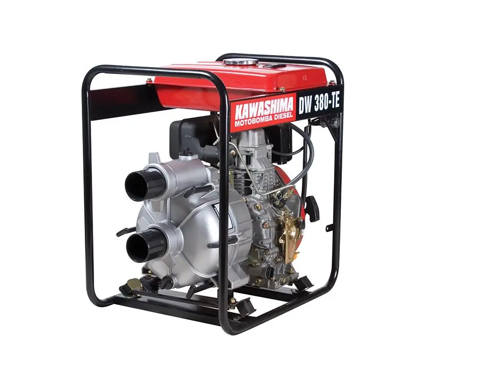 Motobomba Kawashima Dw380te Motobomba Trash 3 6hp Tq 12,5litros Part Elétrica