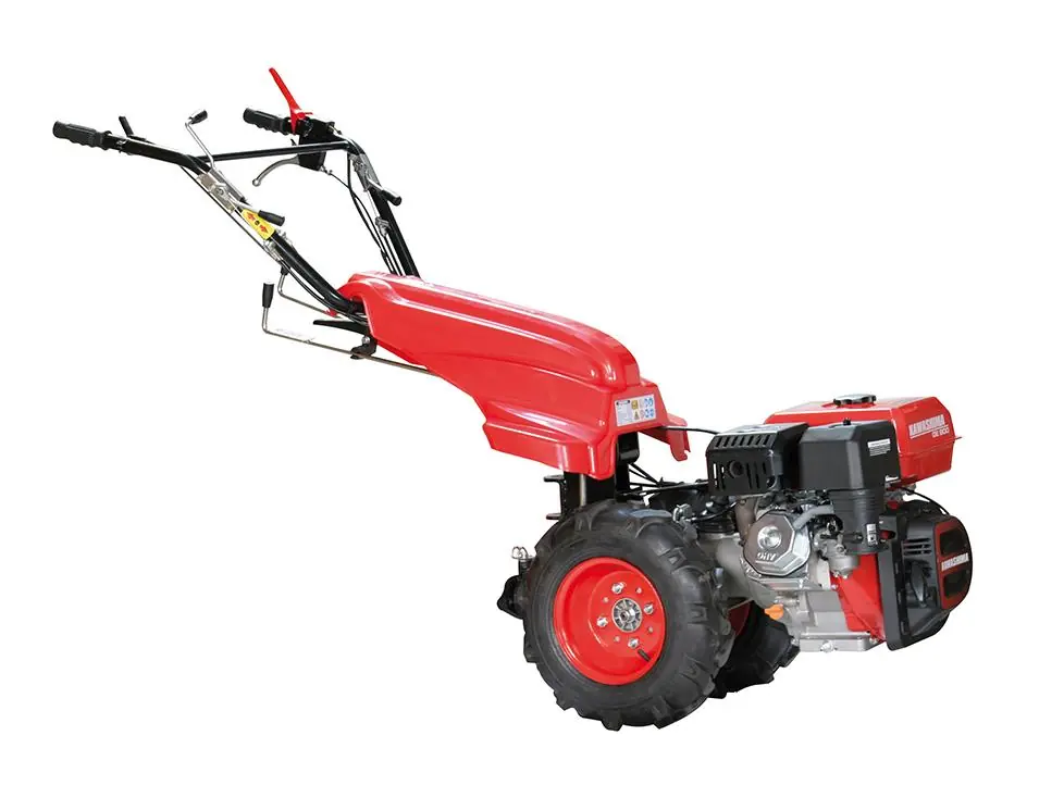 Micro-trator Gasolina Kawashima Mfg Motor Ge-900 9hp Com Pto Marchas 4 Frente 3 Ré Tanq 6,7 Litros