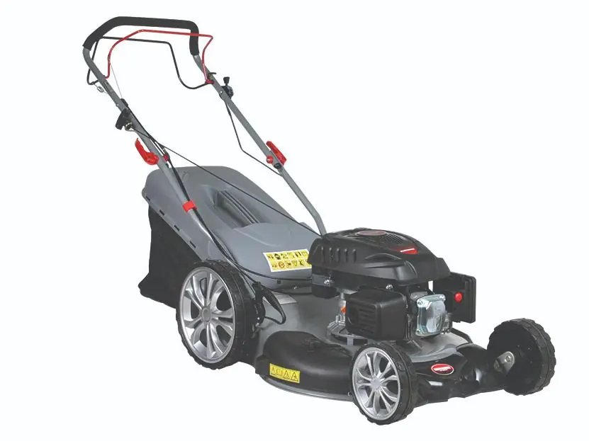 Cortador De Grama Kawashima Lr-220t 173cc 56cm 22   Com Tração Com Rec Reg Litros Central 4 Em 1