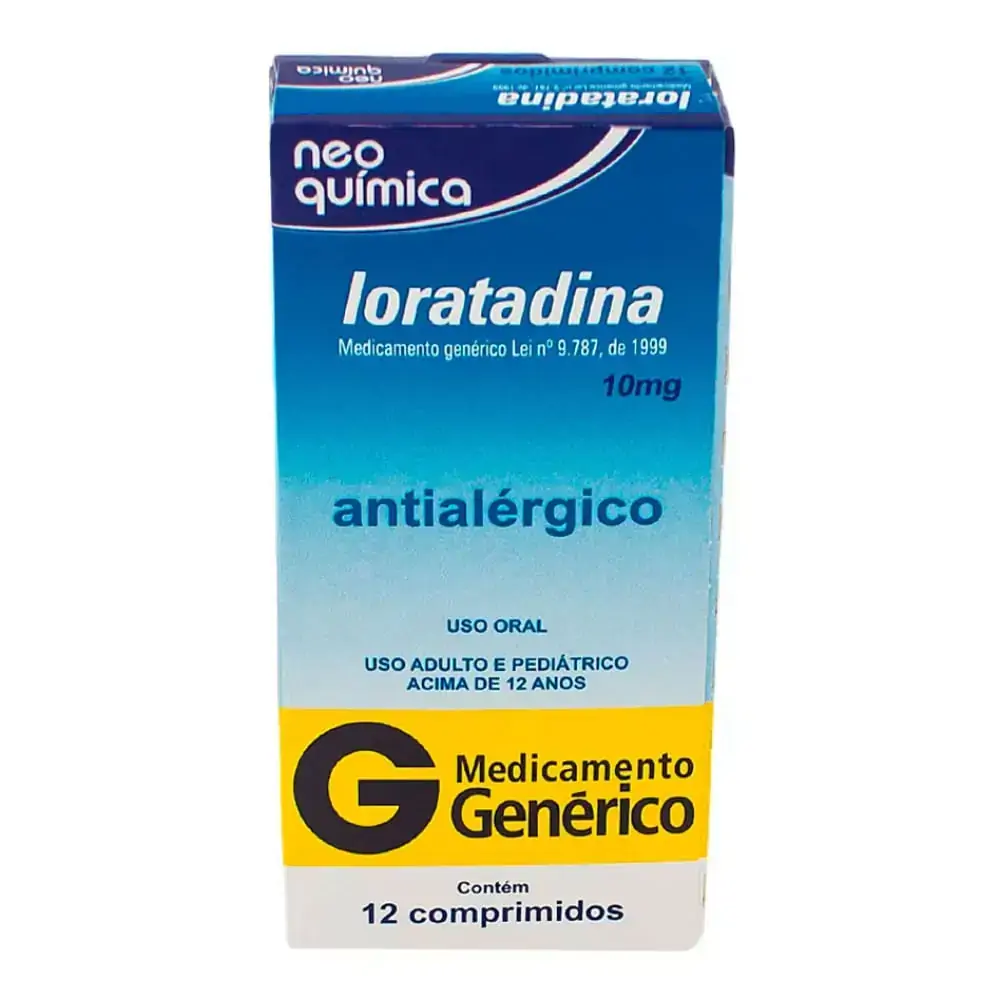 Loratadina 10mg C/12 Comp