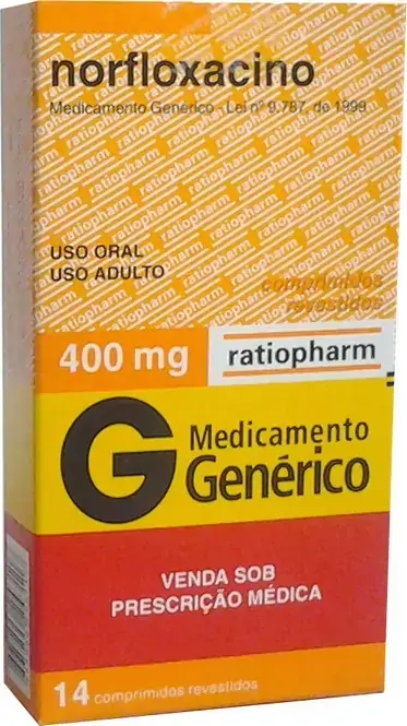 Norfloxacino 400 Mg 14 Comprimidos Genérico
