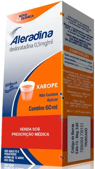 Aleradina 0,5mg/ml Fr X