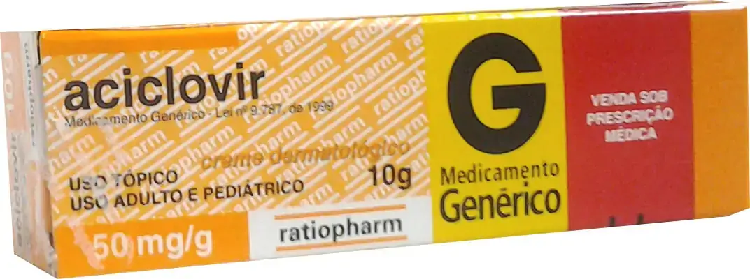 Aciclovir 50 Mg/g Creme Dermatológico Genérico